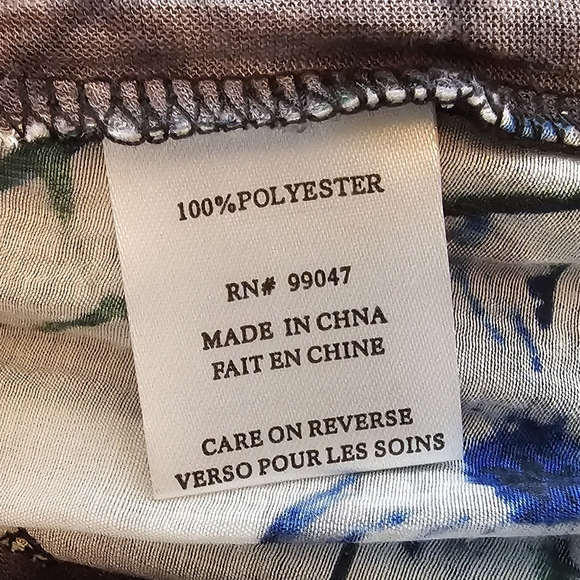 Women’s Boho Patchwork Open Front Long Vest Sleeveless Floral Duster XL Artsy - Picture 7 of 8